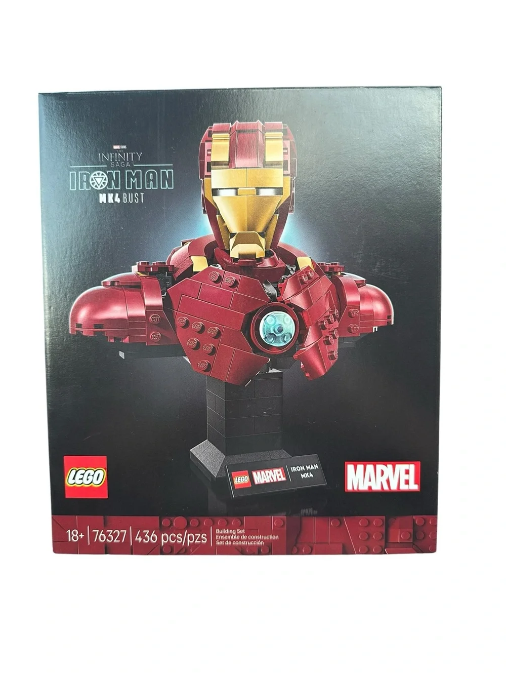 LEGO. Marvel Iron Man. MK4 Bust. The Infinity Sage. NWT